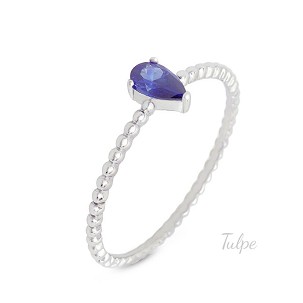 Eljegyzési gyűrű tanzanittal- TN330