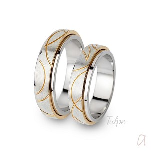 Karikagyűrű pár véséssel- TKG-520