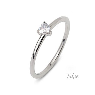 Sziv alakú eljegyzési gyűrű  - TS137