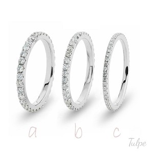 Körbe köves női gyűrű - TND403