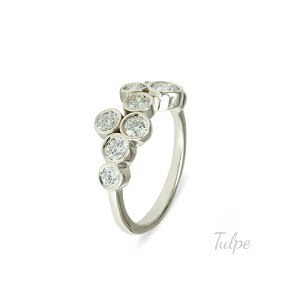 Brillekkel foglalt gyűrű - TND 380