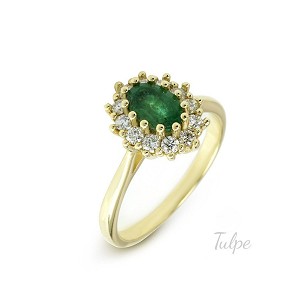 Eljegyzési  gyémánt gyűrű - TND419